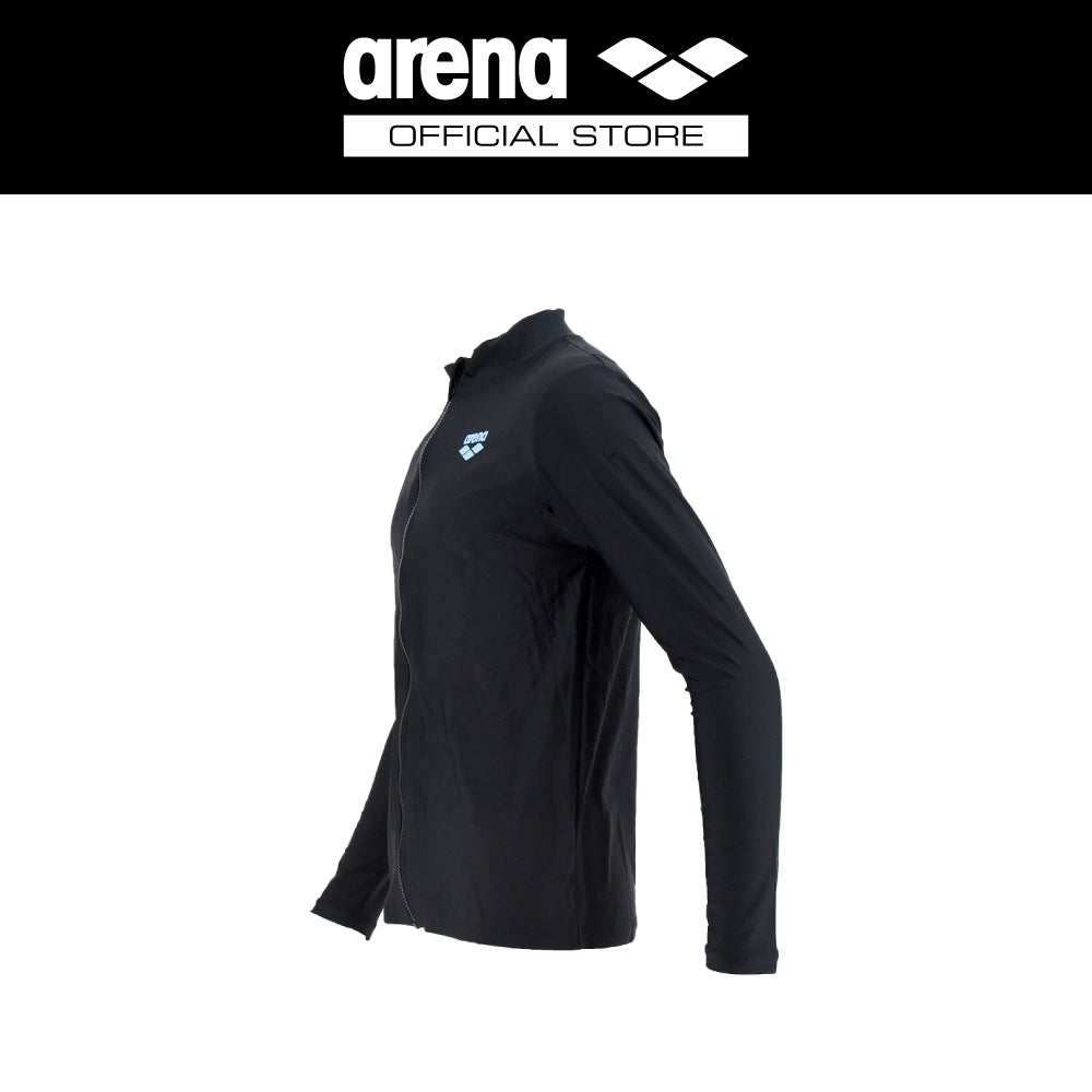 ARENA เสื้อว่ายน้ำ Rash guard ผู้ชายแขนยาวมีซิป AO8M19