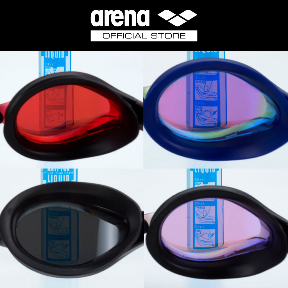 ARENA แว่นตาว่ายน้ำ แว่นตาดำน้ำ สำหรับการแข่งขัน Racing goggle-Q-CHAKU2 รหัส ASVYKN
