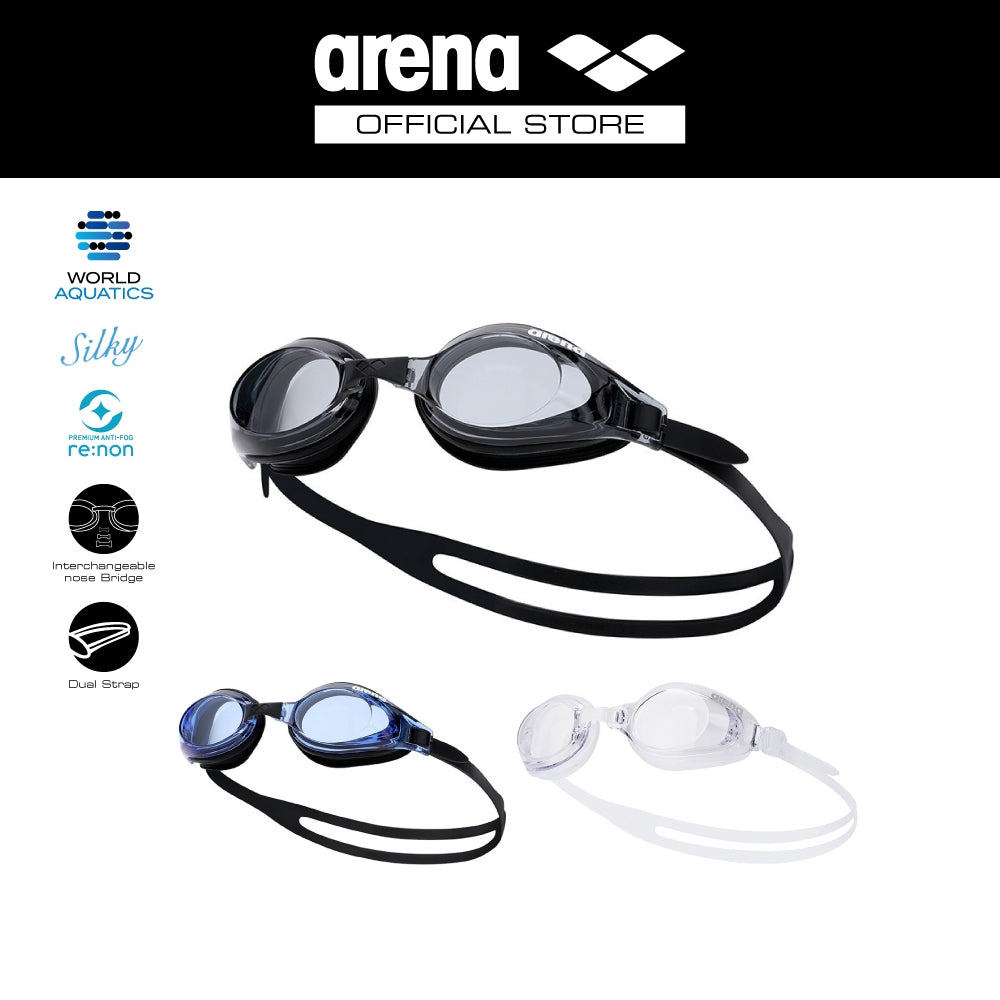 ARENA แว่นตาว่ายน้ำ แว่นตาดำน้ำ สำหรับฝึกซ้อม Training goggle รหัส AASVF42