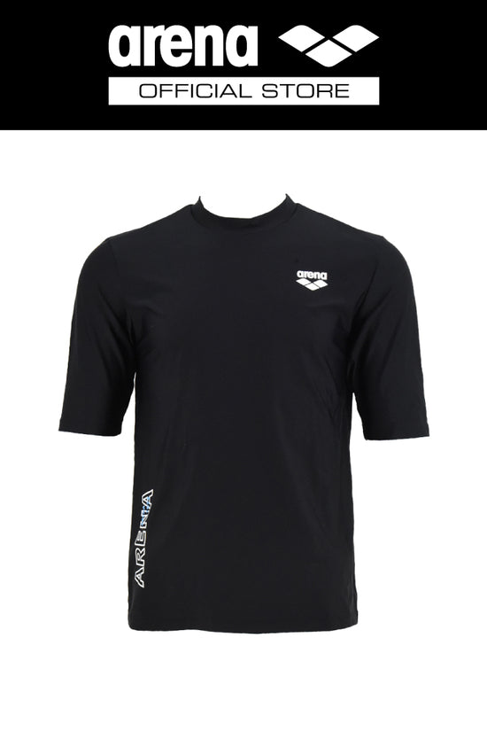 ARENA เสื้อว่ายน้ำ Rash guard ผู้ชายแขนสั้น AO8M18