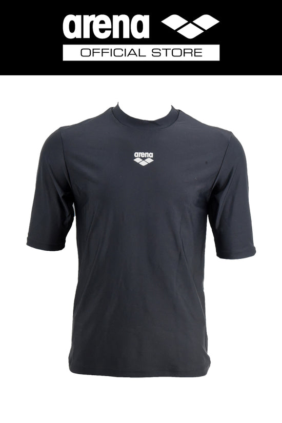 ARENA เสื้อว่ายน้ำ Rash guard ผู้ชายแขนสั้น AO8M17
