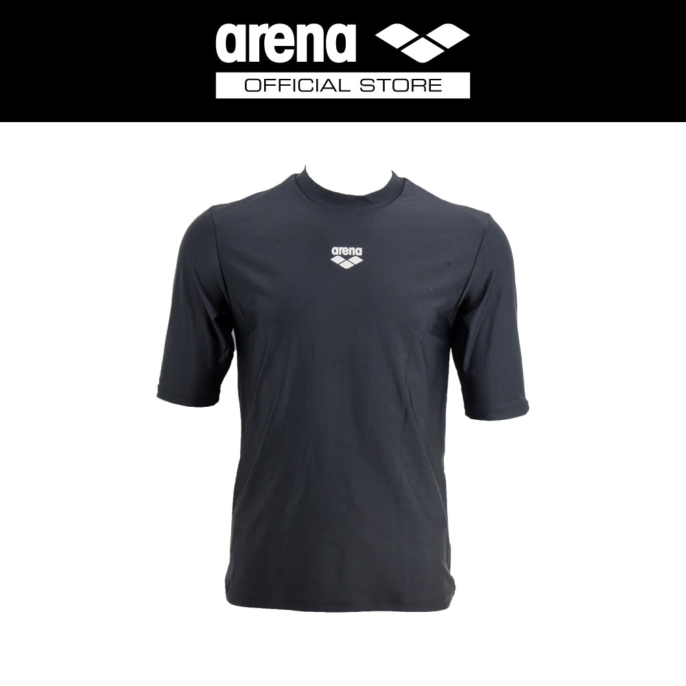 ARENA เสื้อว่ายน้ำ Rash guard ผู้ชายแขนสั้น AO8M17
