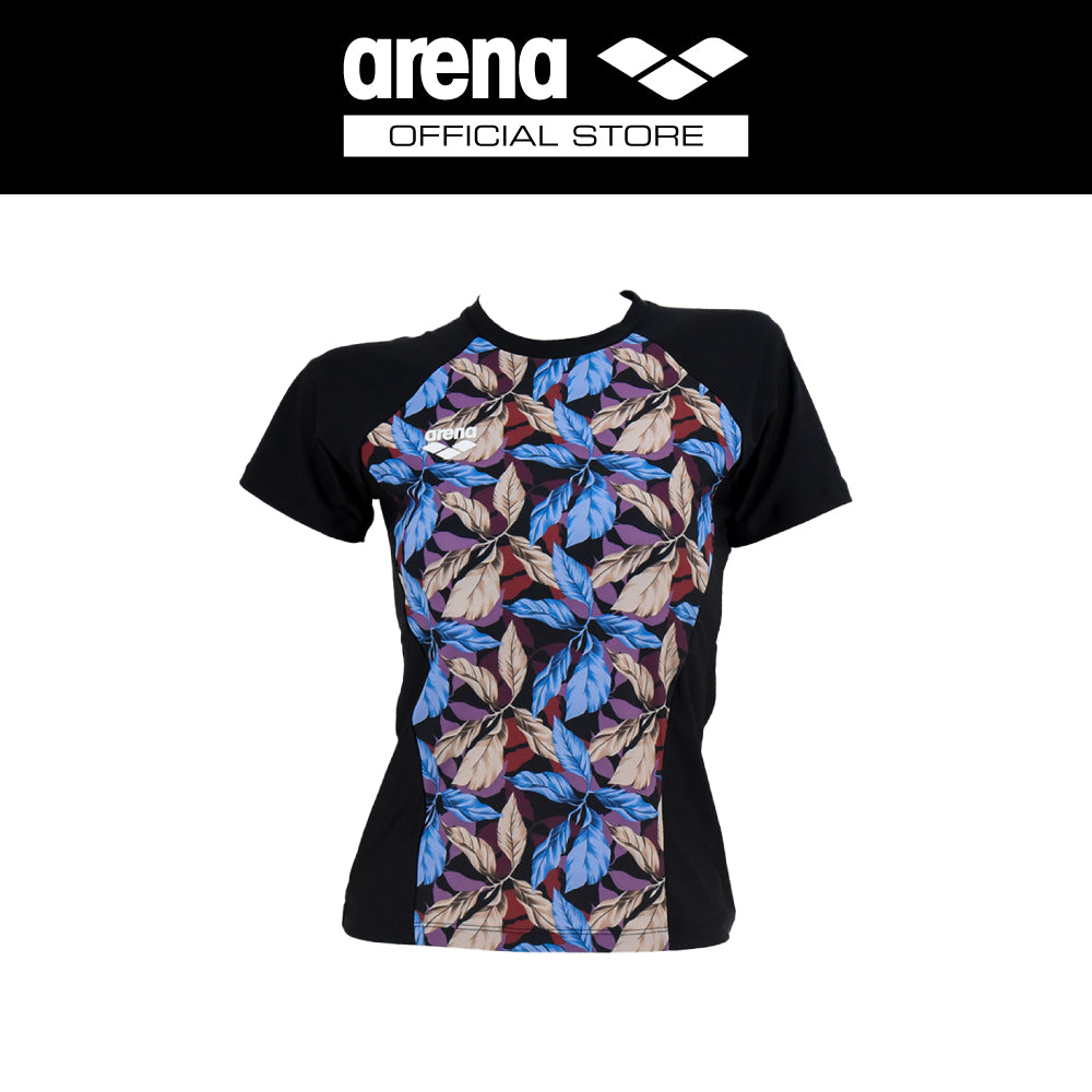 ARENA เสื้อ Rash guard ผู้หญิงแขนสั้น AO8W08