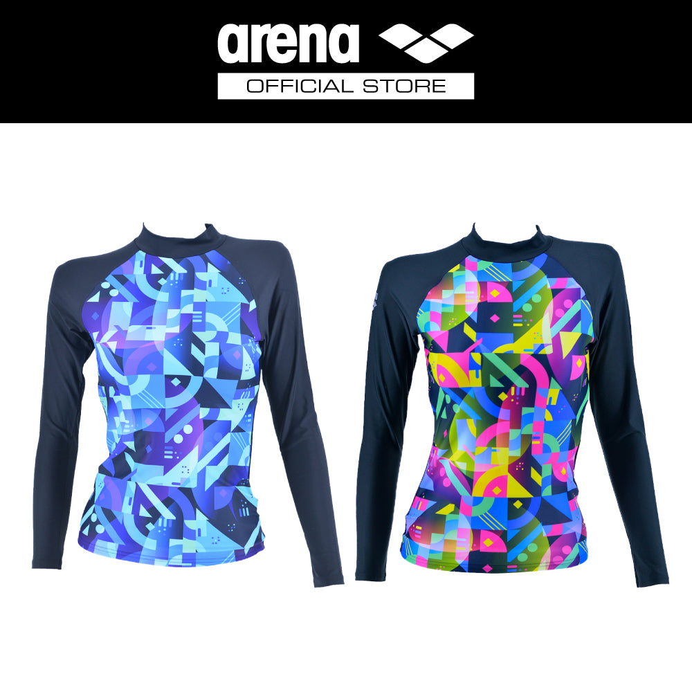 ARENA WOMEN RASH GUARD เสื้อว่ายน้ำ AWTR01