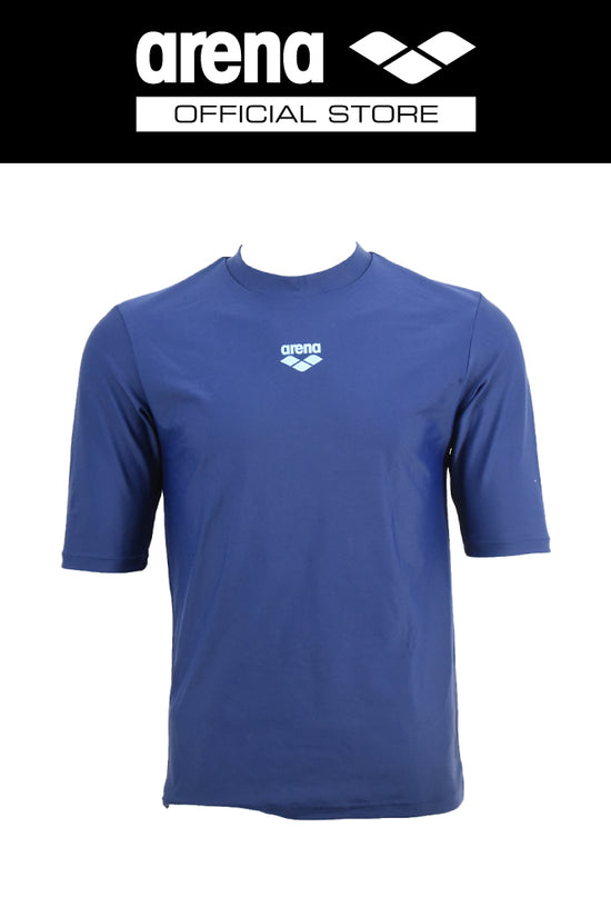 ARENA เสื้อว่ายน้ำ Rash guard ผู้ชายแขนสั้น AO8M17