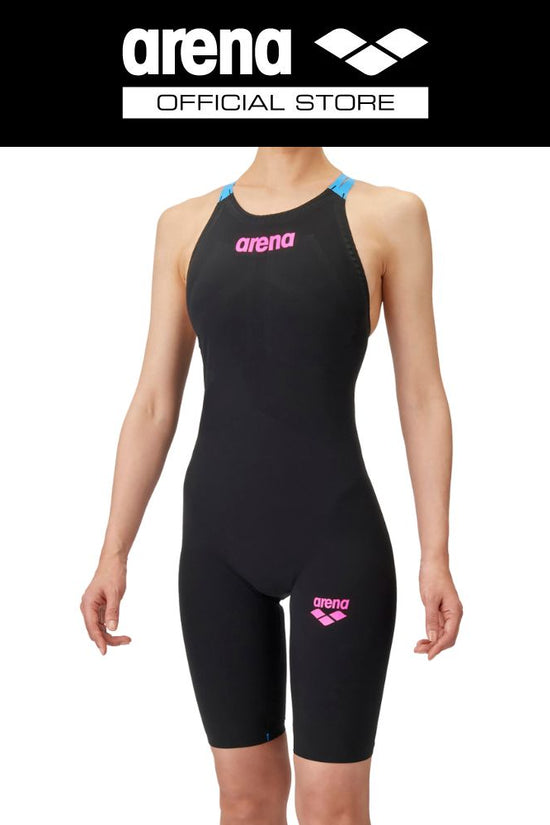 ARENA Women Racing one-piece spats(Closed back/Half leg) (Storm MF) ชุดว่ายน้ำแข่งขันหญิง | AAW4005