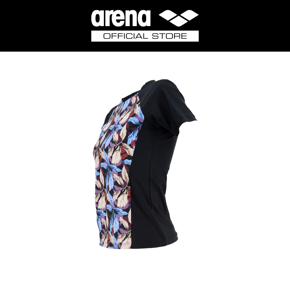 ARENA เสื้อ Rash guard ผู้หญิงแขนสั้น AO8W08