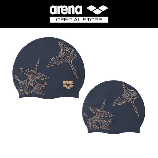 ARENA SILICONE CAP หมวกว่ายน้ำซิลิโคน ลายพิเศษ “Neo Earth” | AASCS10