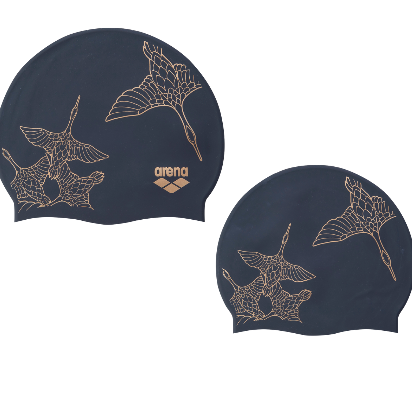 ARENA SILICONE CAP หมวกว่ายน้ำซิลิโคน ลายพิเศษ “Neo Earth”