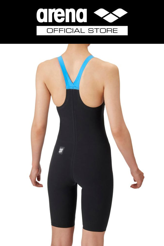 ARENA Women Racing one-piece spats(Closed back/Half leg) (Storm MF) ชุดว่ายน้ำแข่งขันหญิง | AAW4005