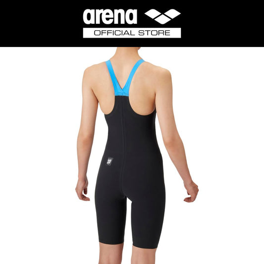 ARENA Women Racing one-piece spats(Closed back/Half leg) (Storm MF) ชุดว่ายน้ำแข่งขันหญิง | AAW4005