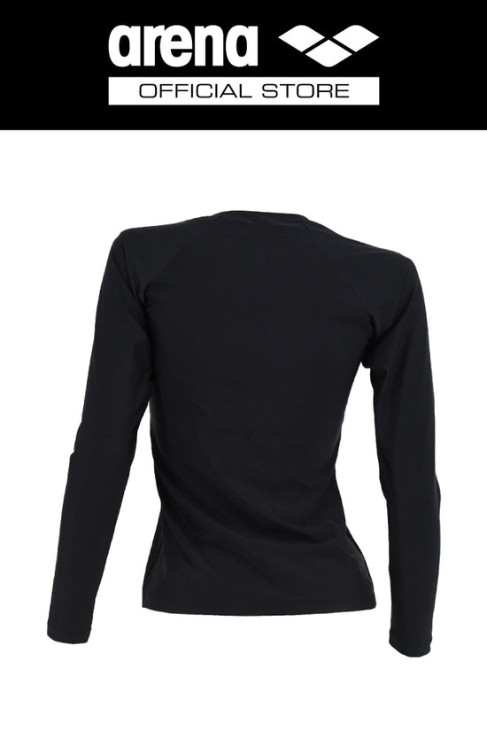 ARENA เสื้อ Rash guard ผู้หญิงแขนยาวมีซิป AO8W09