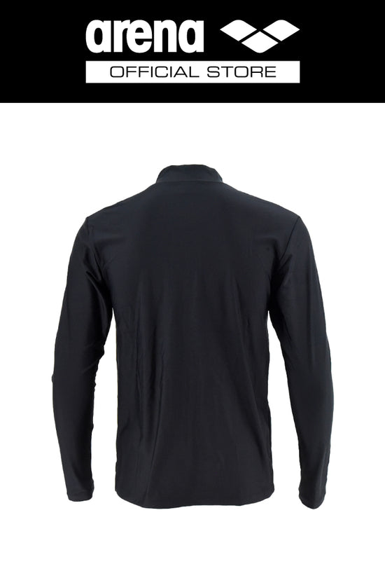 ARENA เสื้อว่ายน้ำ Rash guard ผู้ชายแขนยาวมีซิป AO8M19