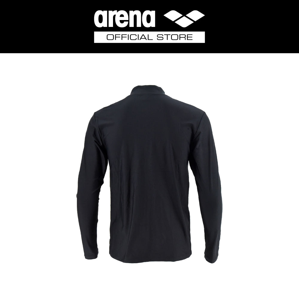 ARENA เสื้อว่ายน้ำ Rash guard ผู้ชายแขนยาวมีซิป AO8M19
