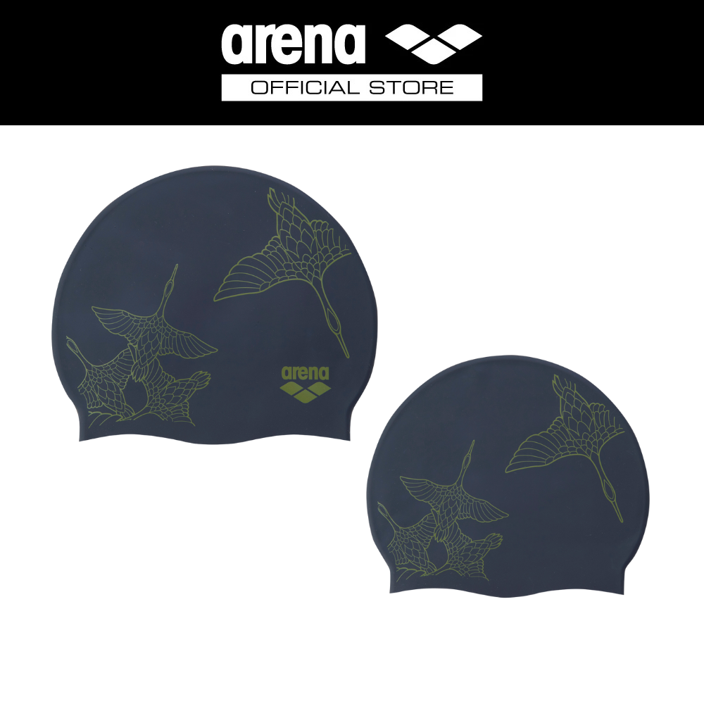 ARENA SILICONE CAP หมวกว่ายน้ำซิลิโคน ลายพิเศษ “Neo Earth” | AASCS10