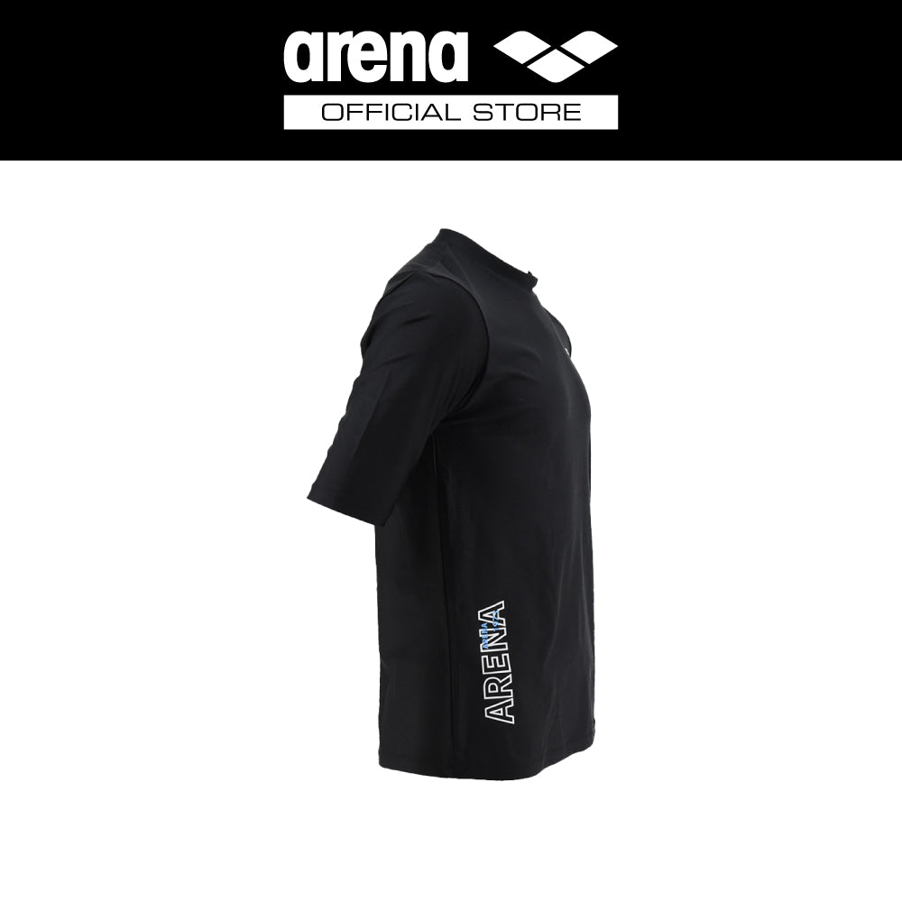 ARENA เสื้อว่ายน้ำ Rash guard ผู้ชายแขนสั้น AO8M18