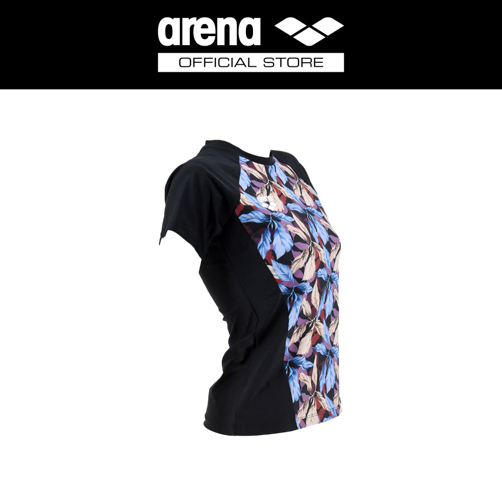 ARENA เสื้อ Rash guard ผู้หญิงแขนสั้น AO8W08