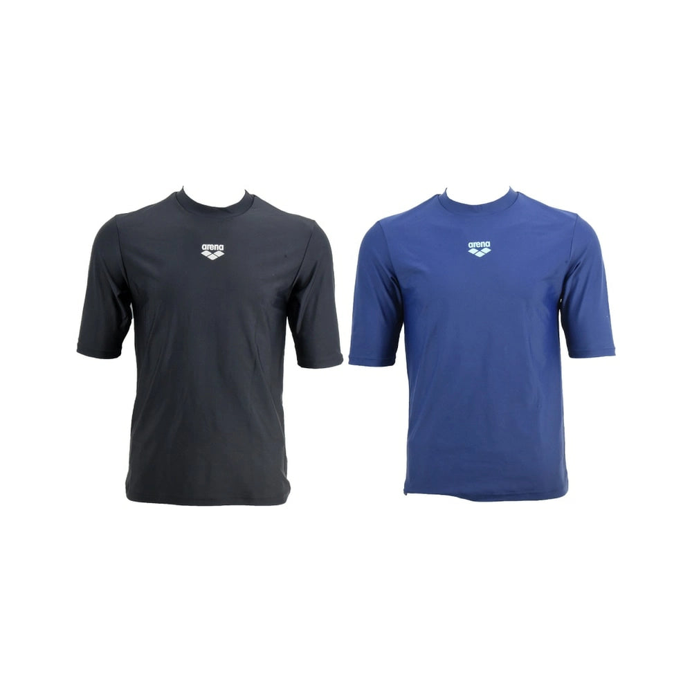 ARENA เสื้อว่ายน้ำ Rash guard ผู้ชายแขนสั้น
