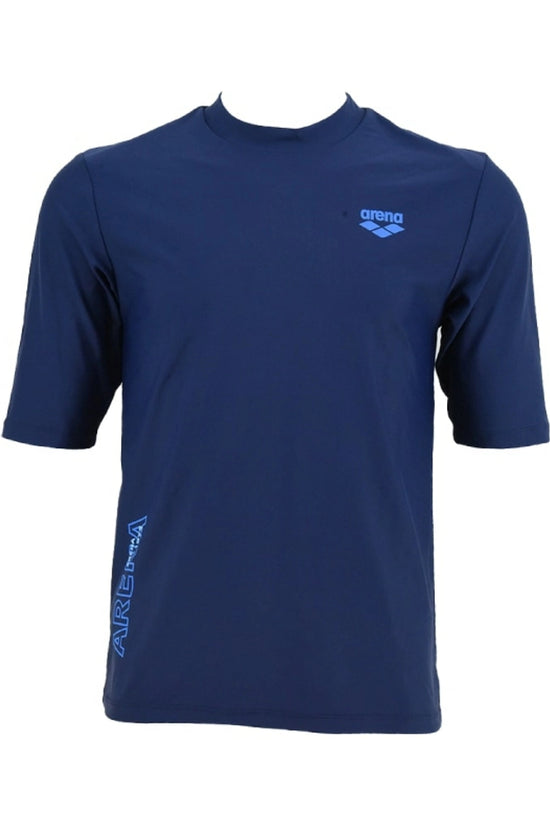 ARENA เสื้อว่ายน้ำ Rash guard ผู้ชายแขนสั้น