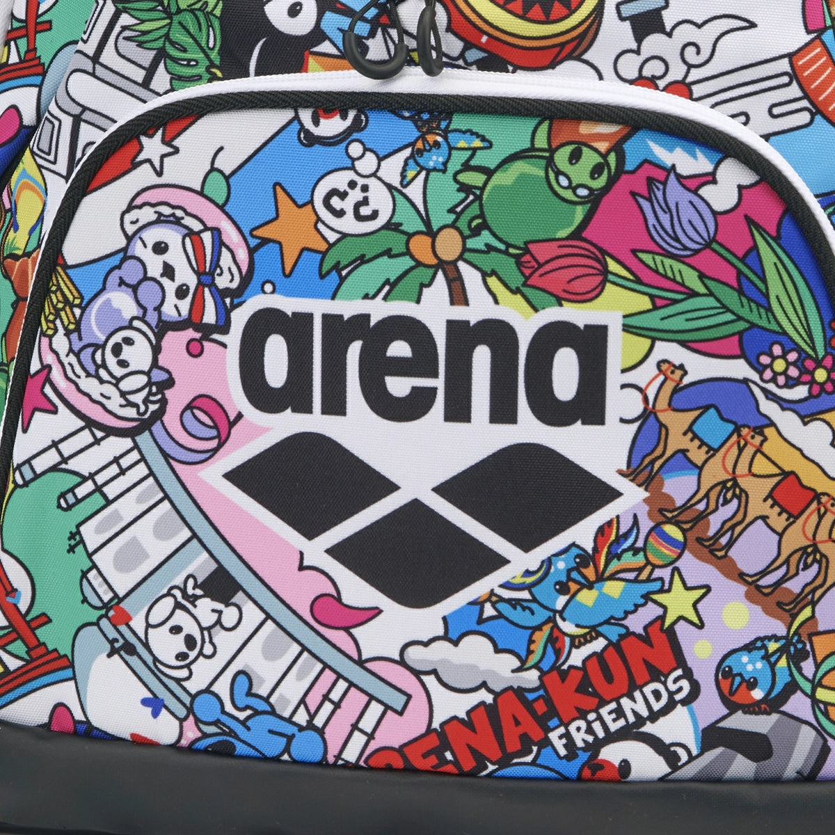 Arena กระเป๋าเป้ว่ายน้ำ 35L ลาย Arenakun | AASBA1U