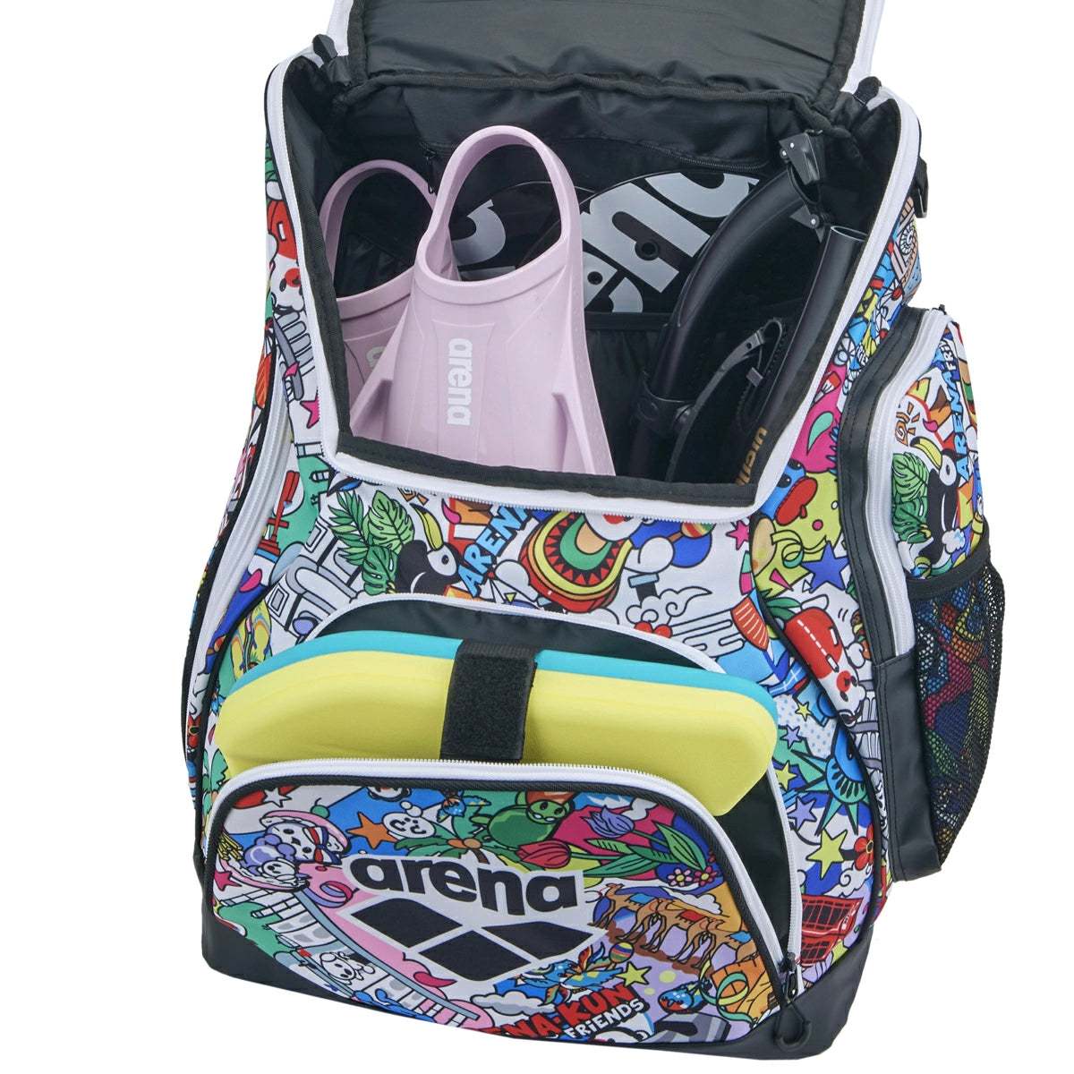 Arena กระเป๋าเป้ว่ายน้ำ 35L ลาย Arenakun | AASBA1U