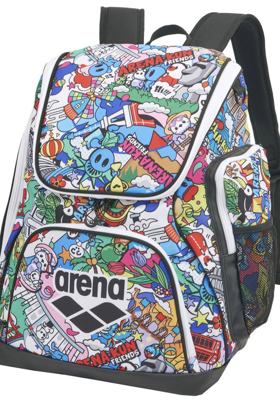 Arena กระเป๋าเป้ว่ายน้ำ 35L ลาย Arenakun | AASBA1U