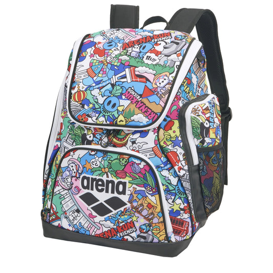 Arena กระเป๋าเป้ว่ายน้ำ 35L ลาย Arenakun | AASBA1U