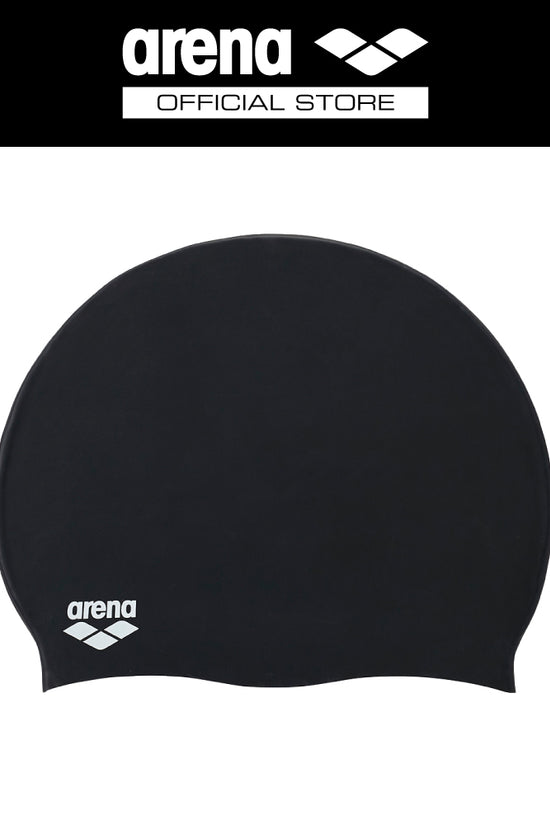 Arena หมวกว่ายน้ำ กันน้ำผู้ใหญ่ซิลิโคน สีเดียว หมวกว่ายน้ำหญิง หมวกว่ายน้ำชาย AASCS13