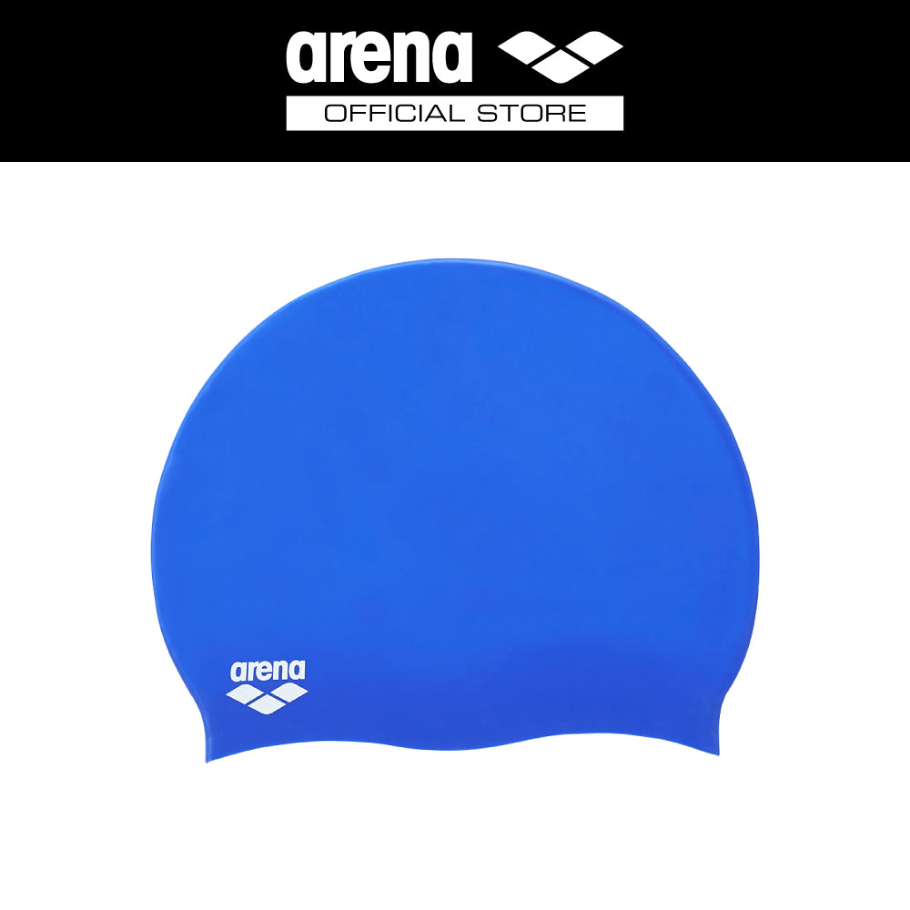 Arena หมวกว่ายน้ำ กันน้ำผู้ใหญ่ซิลิโคน สีเดียว หมวกว่ายน้ำหญิง หมวกว่ายน้ำชาย AASCS13