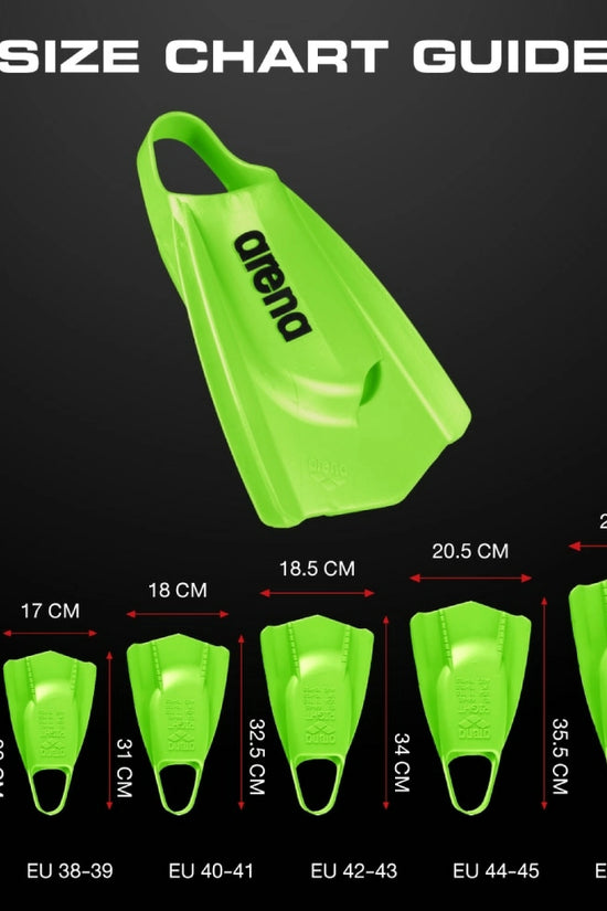 ARENA fins ตีนกบสำหรับนักว่ายน้ำมืออาชีพ |  ASF9J1