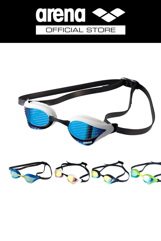 ARENA TOP RACING GOGGLE COBRA CORE MIRROR แว่นตาว่ายน้ำ AASVR04