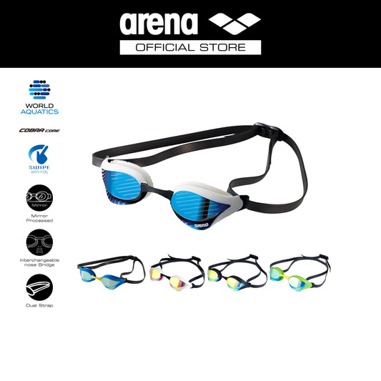 ARENA TOP RACING GOGGLE COBRA CORE MIRROR แว่นตาว่ายน้ำ