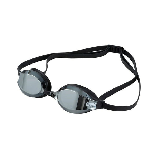 ARENA แว่นตาว่ายน้ำ แว่นตาดำน้ำ สำหรับการแข่งขัน Racing goggle-Q-CHAKU2 สีดำ