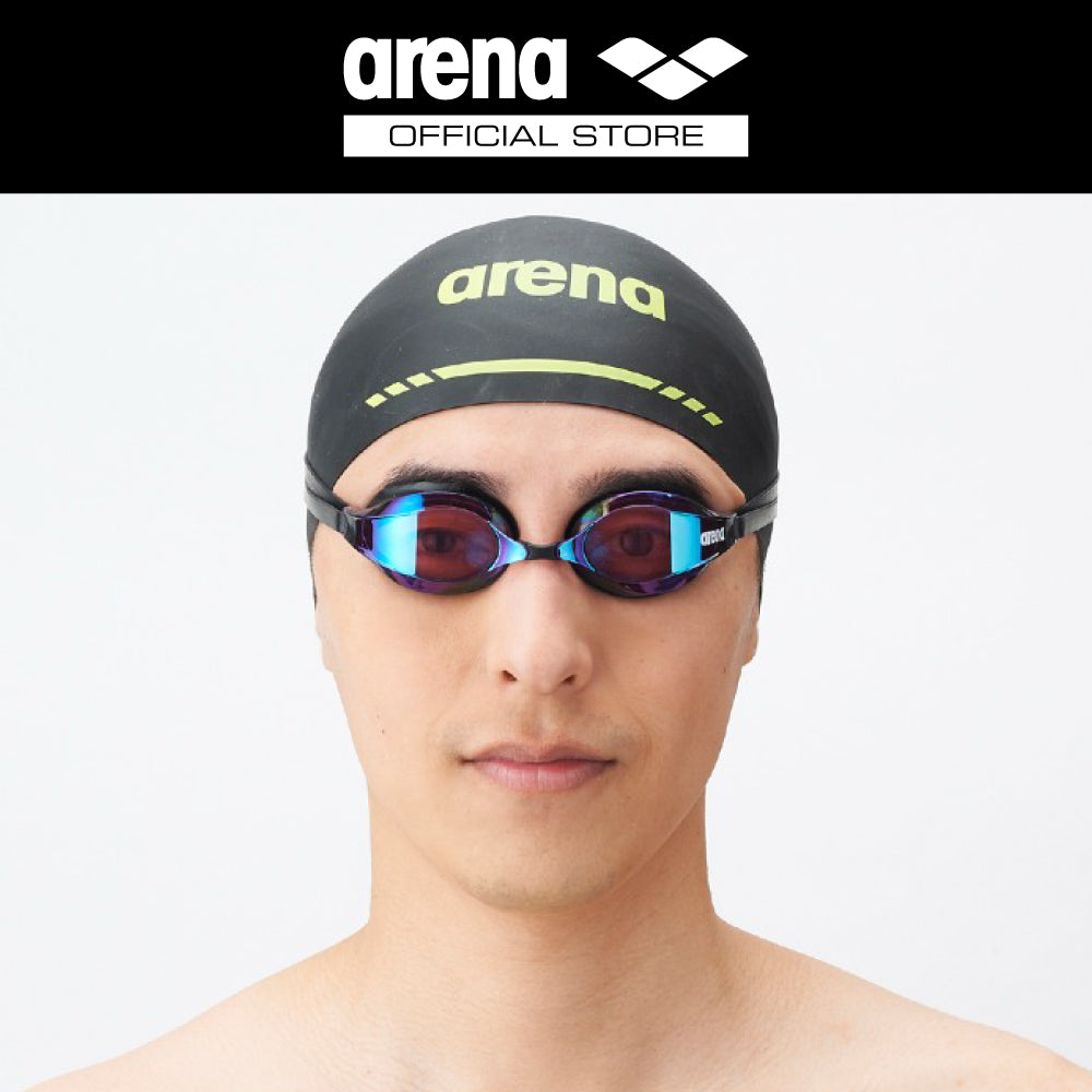 ARENA แว่นตาว่ายน้ำ แว่นตาดำน้ำ สำหรับการแข่งขัน Racing goggle-Q-CHAKU2 รหัส ASVYKN