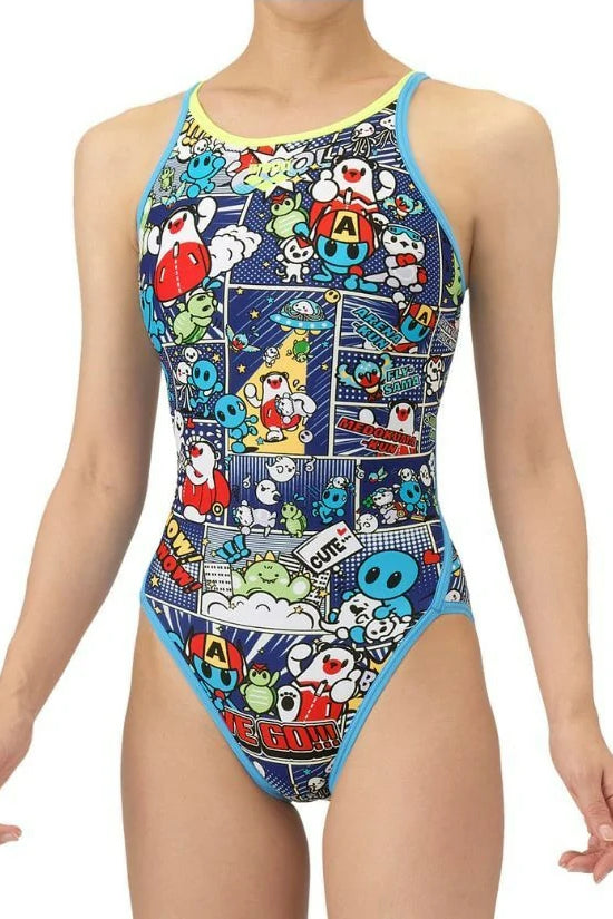 ARENA Training one-piece (open back) ชุดว่ายน้ำฝึกซ้อมหญิง