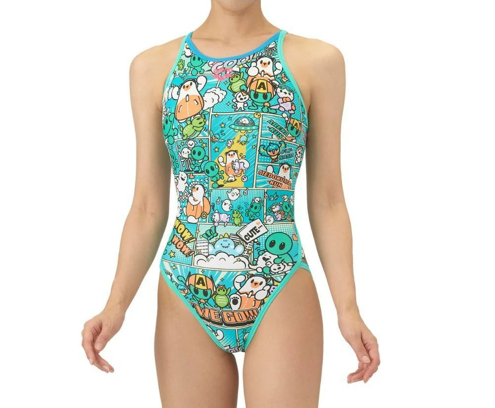 ARENA Training one-piece (open back) ชุดว่ายน้ำฝึกซ้อมหญิง