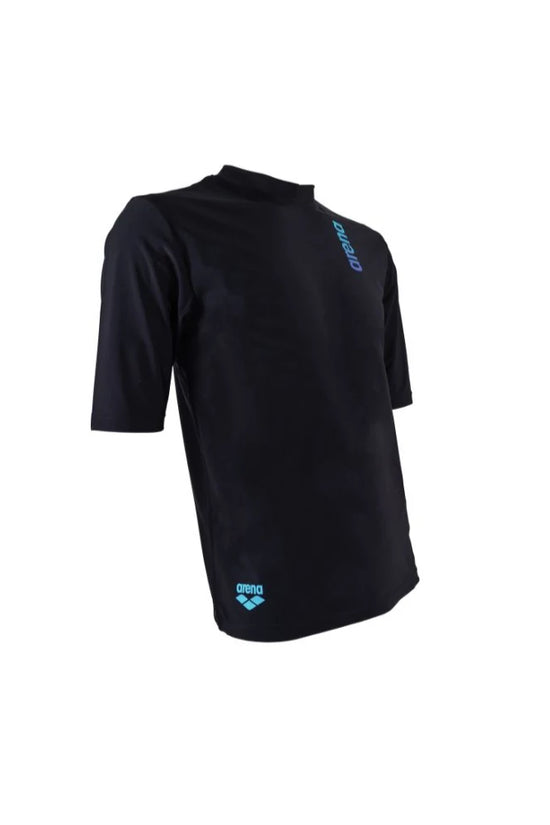 ARENA MEN SHORT SLEEVE RASH GUARD น้ำหนักเบา ยืดหยุ่น และแห้งเร็ว | AAMTR11