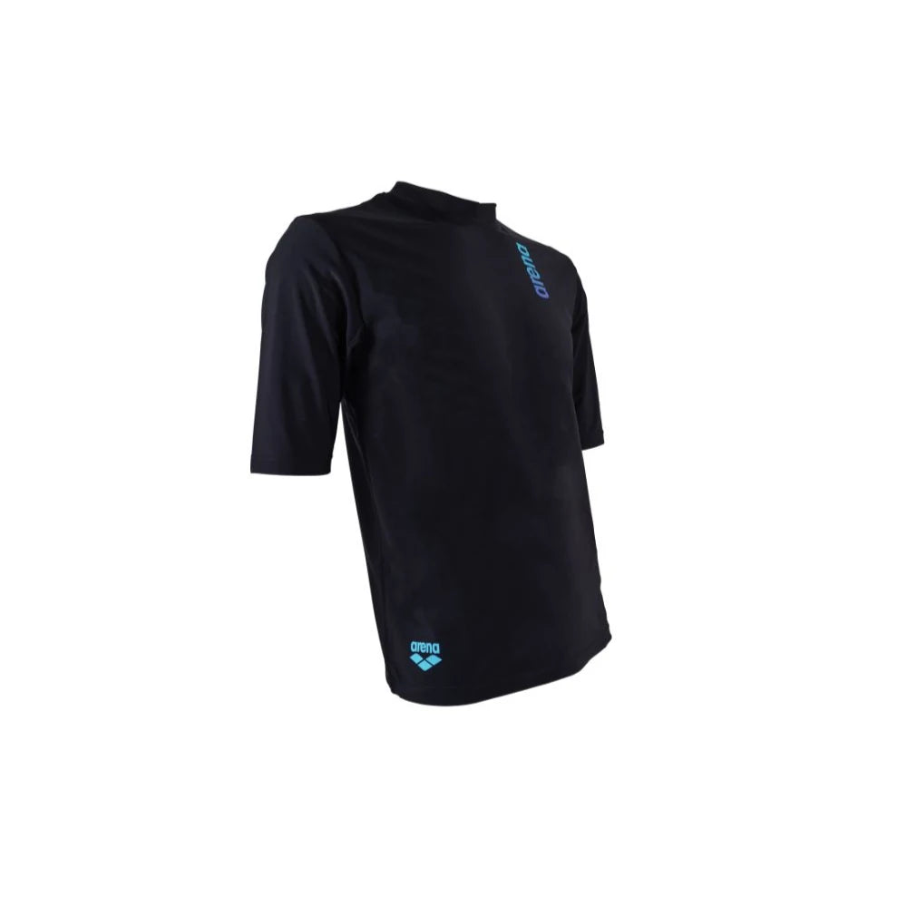ARENA MEN SHORT SLEEVE RASH GUARD น้ำหนักเบา ยืดหยุ่น และแห้งเร็ว | AAMTR11