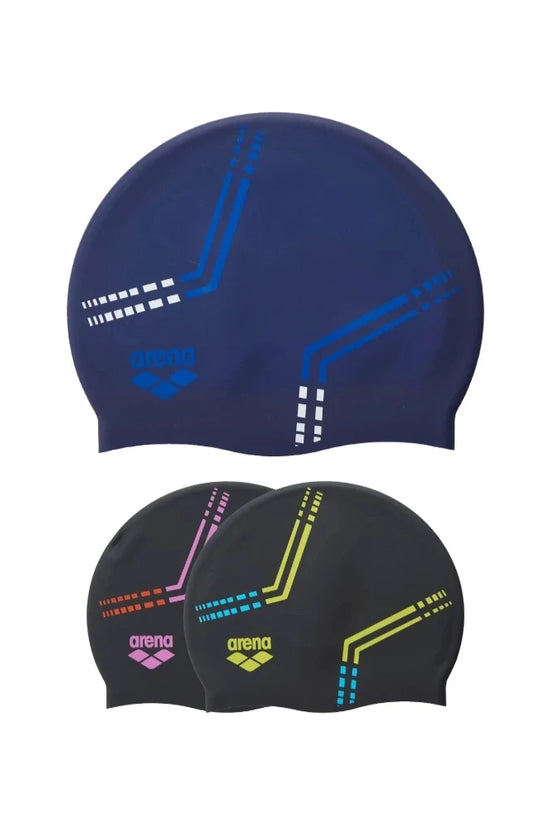 ARENA Silicone cap ( Big Size ) หมวกซิลิโคนขนาดใหญ่สำหรับว่ายน้ำ หมวกว่ายน้ำผู้หญิง หมวกดำน้ำ | ASCSB4