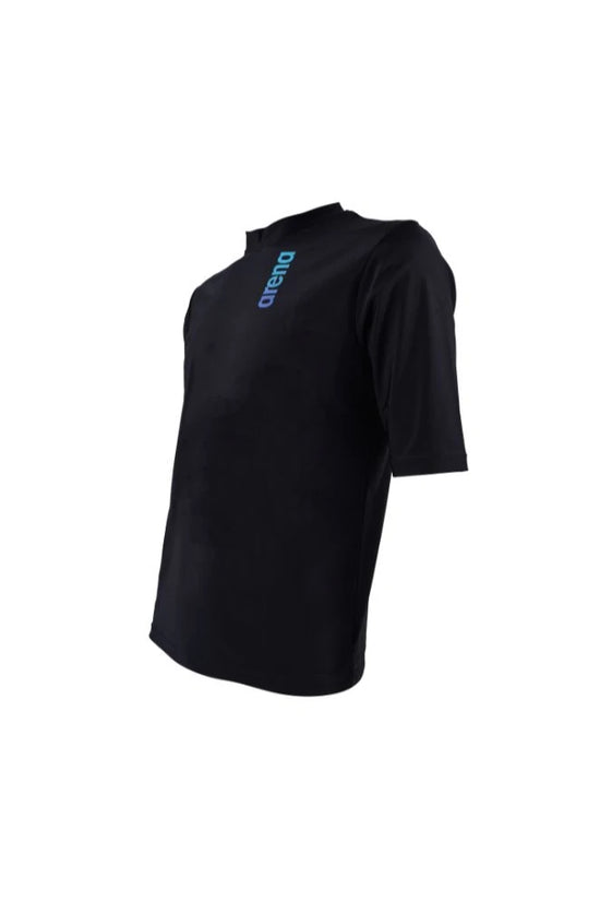 ARENA MEN SHORT SLEEVE RASH GUARD น้ำหนักเบา ยืดหยุ่น และแห้งเร็ว | AAMTR11