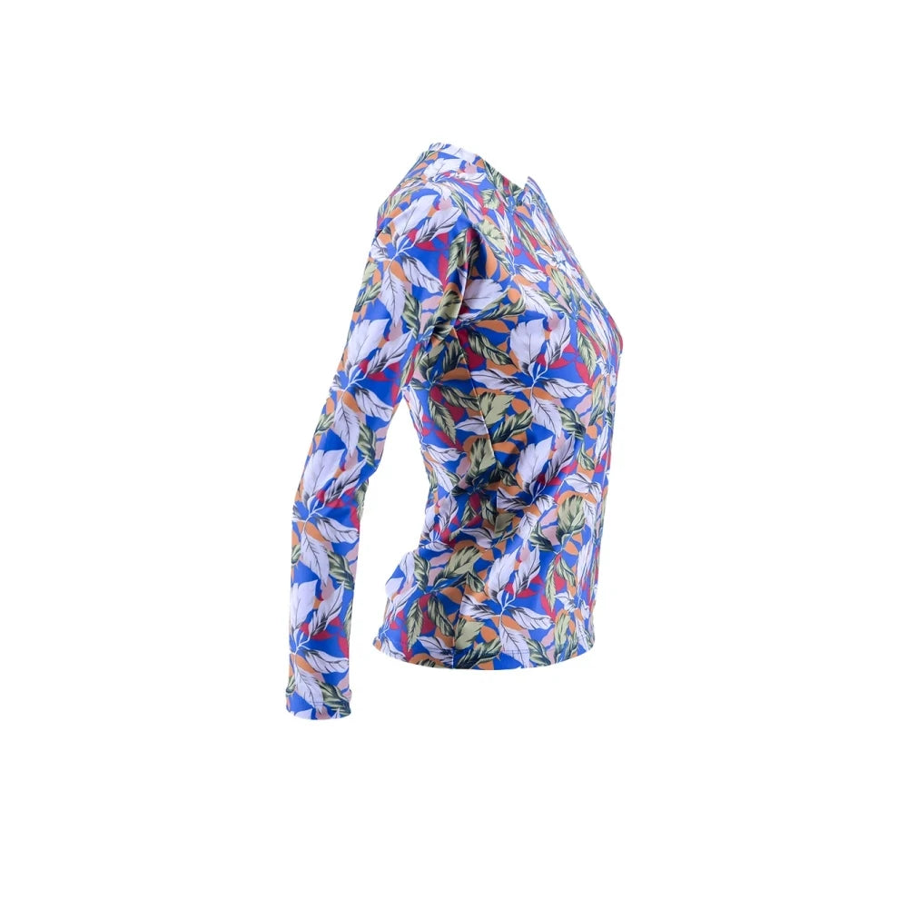 ARENA WOMEN LONG SLEEVE RASH GUARD เสื้อว่ายน้ำผู้หญิง | AAO8W10