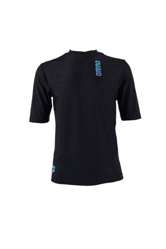 ARENA MEN SHORT SLEEVE RASH GUARD น้ำหนักเบา ยืดหยุ่น และแห้งเร็ว | AAMTR11
