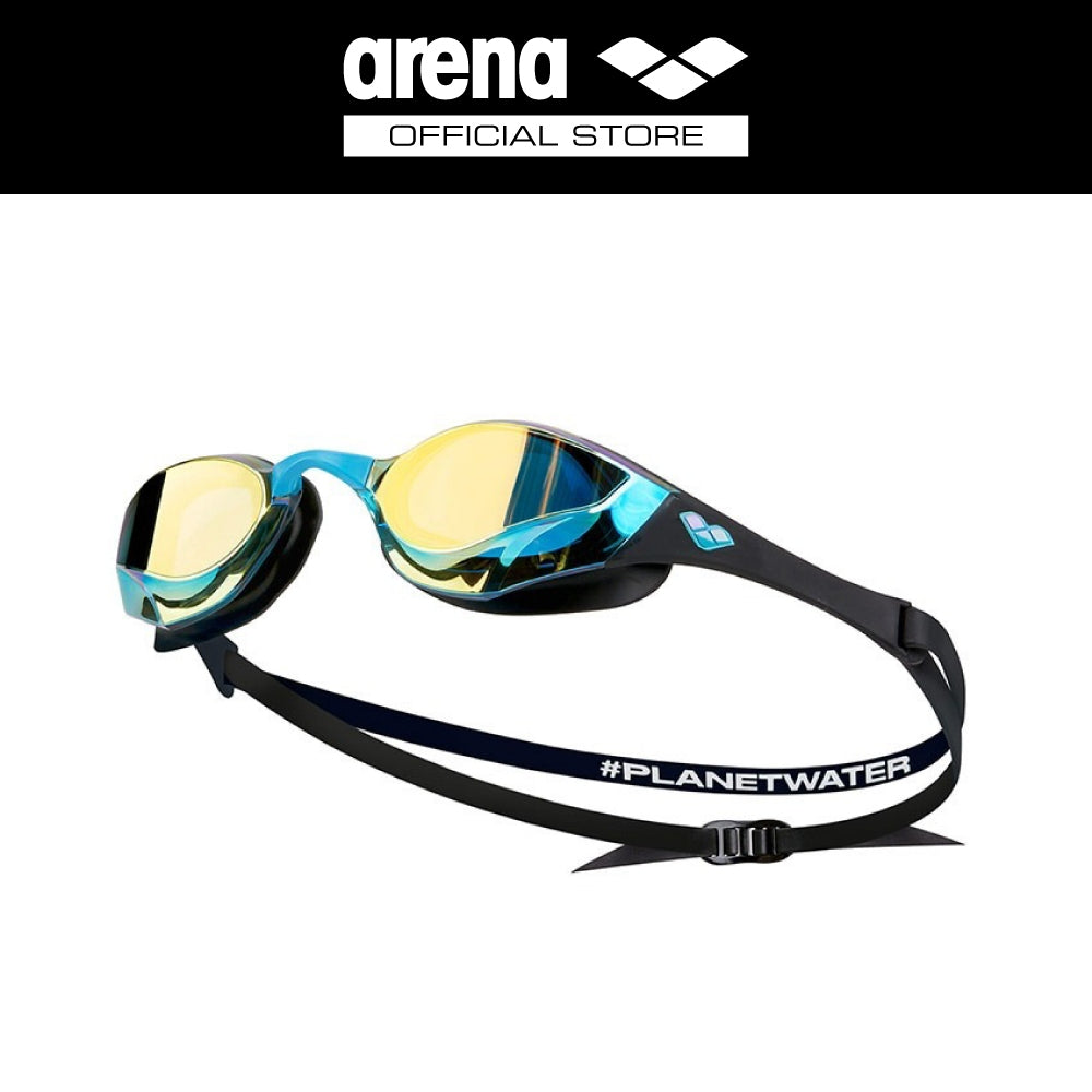 ARENA Top Racing Goggle - Cobra Edge Swipe แว่นตาว่ายน้ำสำหรับแข่งขัน แว่นตาดำน้ำ แว่นตาว่ายน้ำไร้ขอบ AASVYR2