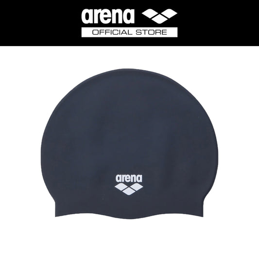 ARENA หมวกว่ายน้ำ กันน้ำผู้ใหญ่ซิลิโคน สีเดียว หมวกว่ายน้ำหญิง หมวกว่ายน้ำชาย AASCS14