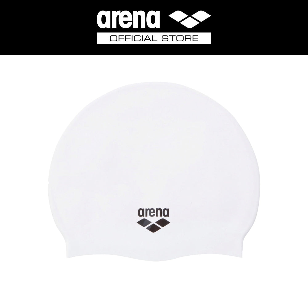 ARENA หมวกว่ายน้ำ กันน้ำผู้ใหญ่ซิลิโคน สีเดียว หมวกว่ายน้ำหญิง หมวกว่ายน้ำชาย AASCS14