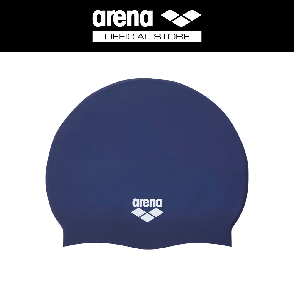 ARENA หมวกว่ายน้ำ กันน้ำผู้ใหญ่ซิลิโคน สีเดียว หมวกว่ายน้ำหญิง หมวกว่ายน้ำชาย AASCS14