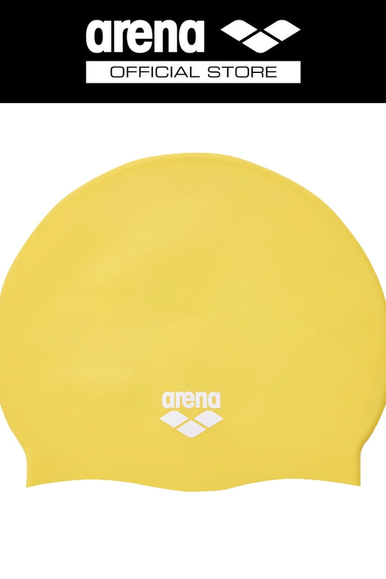 ARENA หมวกว่ายน้ำ กันน้ำผู้ใหญ่ซิลิโคน สีเดียว หมวกว่ายน้ำหญิง หมวกว่ายน้ำชาย AASCS14