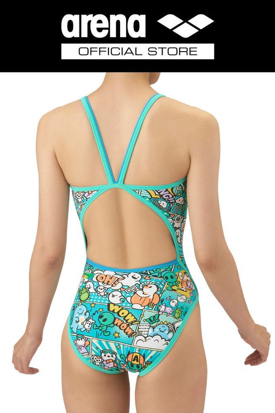 ARENA Training one-piece (open back) ชุดว่ายน้ำฝึกซ้อมหญิง | AAWTV26