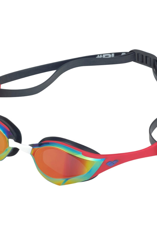 ARENA Top Racing Goggle - Cobra Edge Swipe แว่นตาว่ายน้ำสำหรับแข่งขัน แว่นตาดำน้ำ แว่นตาว่ายน้ำไร้ขอบ AASVYR2