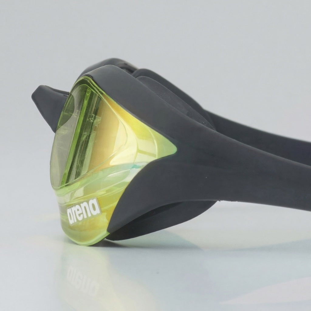ARENA แว่นตาว่ายน้ำ แว่นตาดำน้ำสำหรับแข่งขัน ARENA TOP RACING GOGGLE | Cobra ultra mirror swipe (AASVR01)